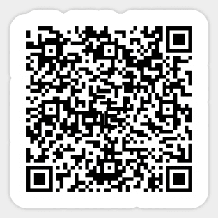 QR Code Sticker